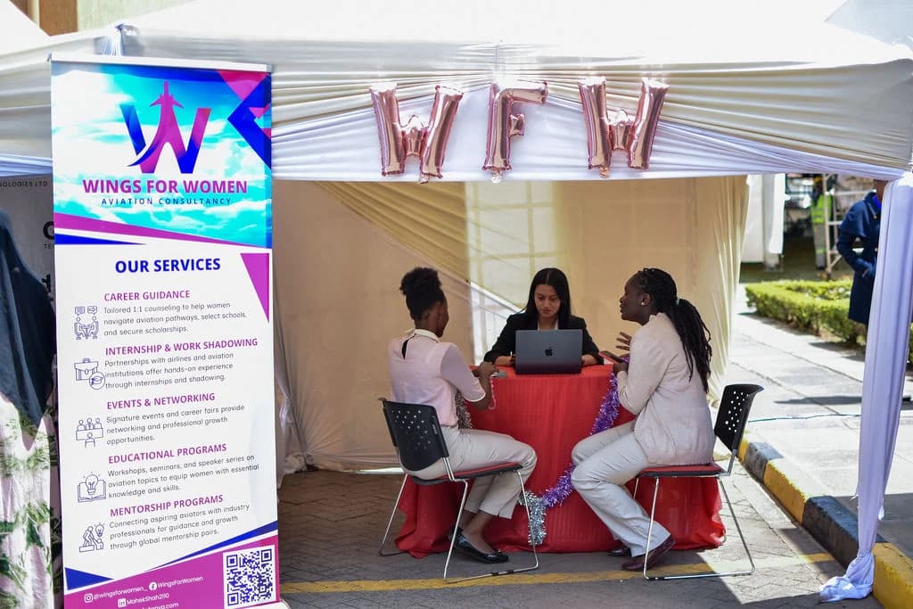 Partner exhibition booth at the conference